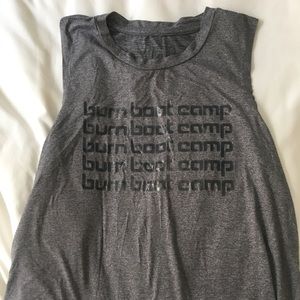 Burn boot camp tank
